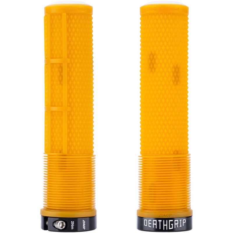 DMR DeathGrip 2 Flangeless Grips – Thin, Lock-On, Gum