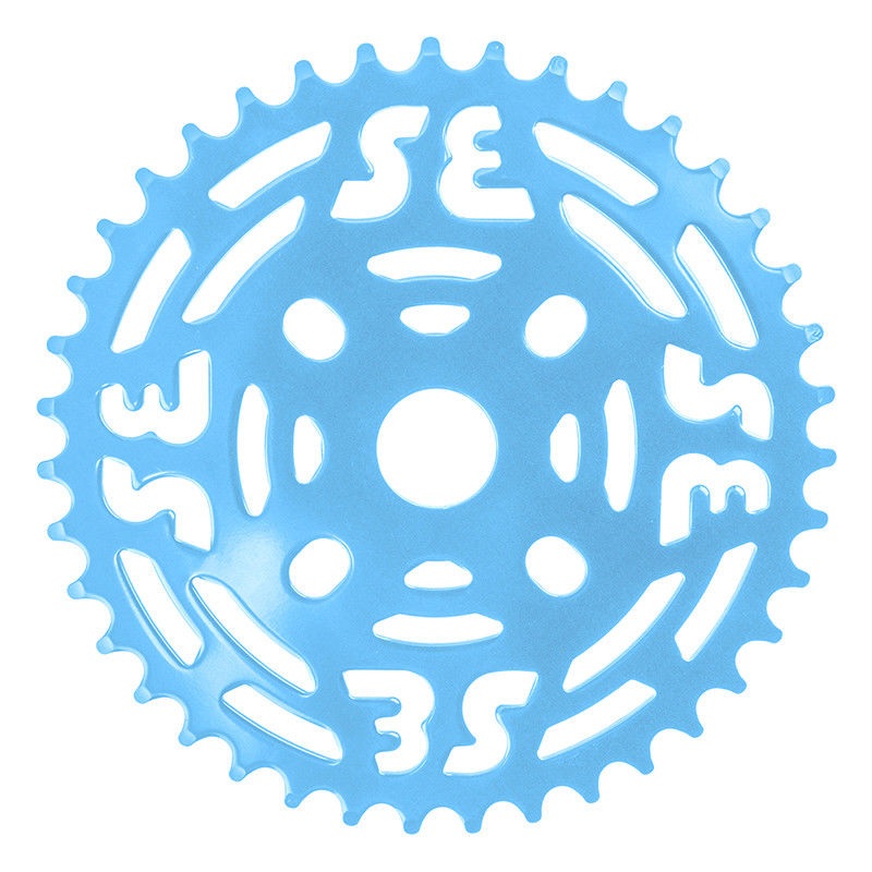 SE Racing 39T BMX Steel Sprocket / Chainwheel  – Light Blue