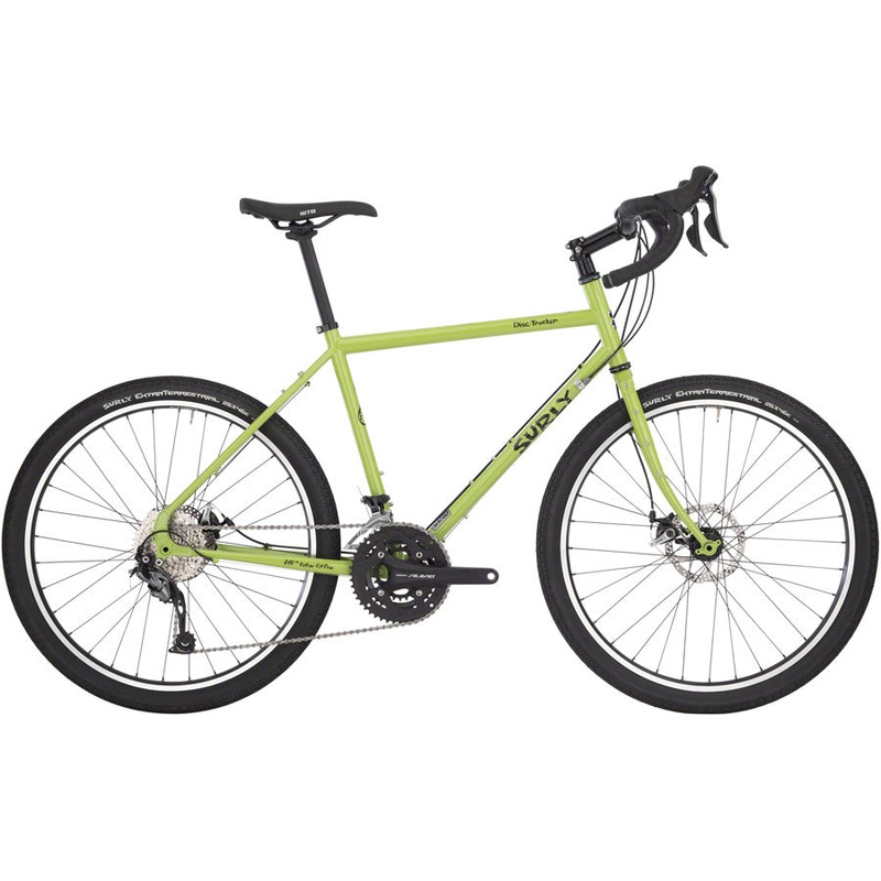Surly Disc Trucker Bike – 26″, Steel, Pea Lime Soup, 56cm