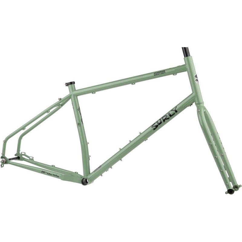 Surly Grappler Frameset – 27.5 Steel Sage Green X-Small