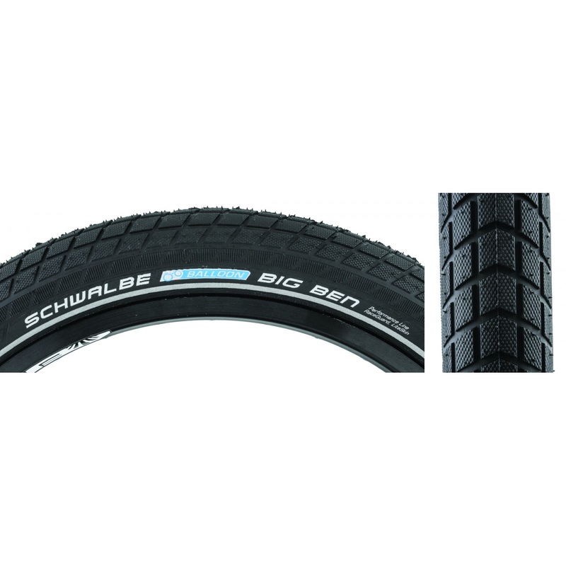 Tire Swb Big Ben 26X2.15 Perf Lite R-Guard Black/Bsk/Ref Endurance E50 Wire