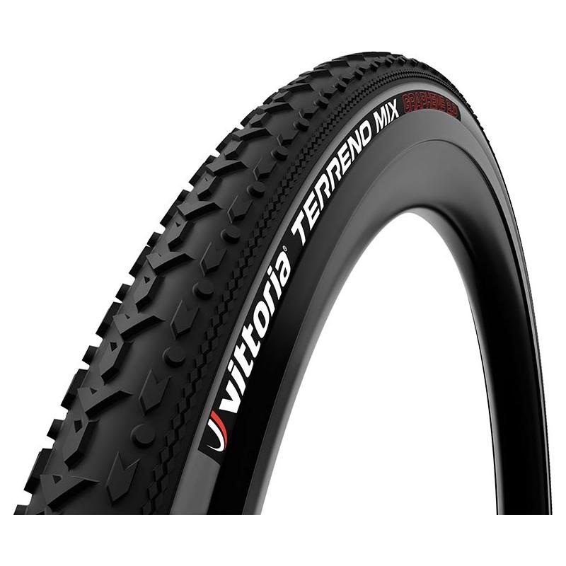 Vittoria Terreno Mix Tire – 700 x 40 Tubeless Folding Black/Anthracite 1C TNT G2.0