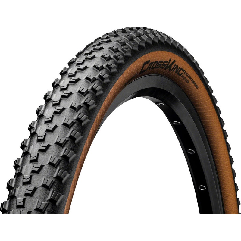 Cross King Tire – 29 x 2.20 Tubeless Folding BLK/Bernstein BLKChili ProTection E25