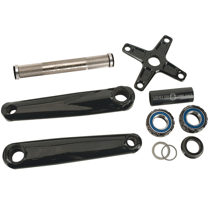Profile Racing Elite Crankset – Black