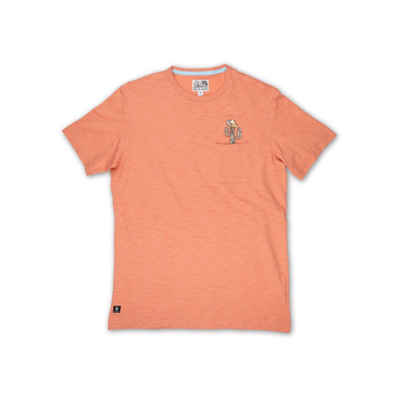 CACTUS HAT – SLUB PIMA POCKET TEE