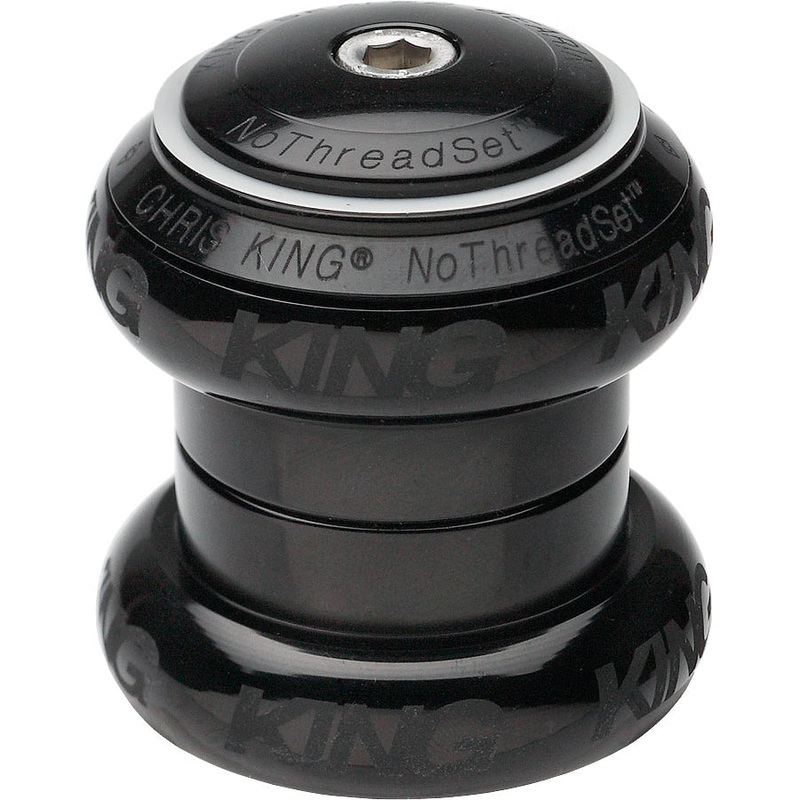 Chris King NoThreadSet Standard Sealed Threadless Headset – 1-1/8″ – Sotto Voce Black – USA Made