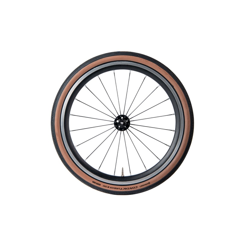 Continental Urban Contact Dark Tan Wall Tire  Folding-16″x1.35, ISO 349
