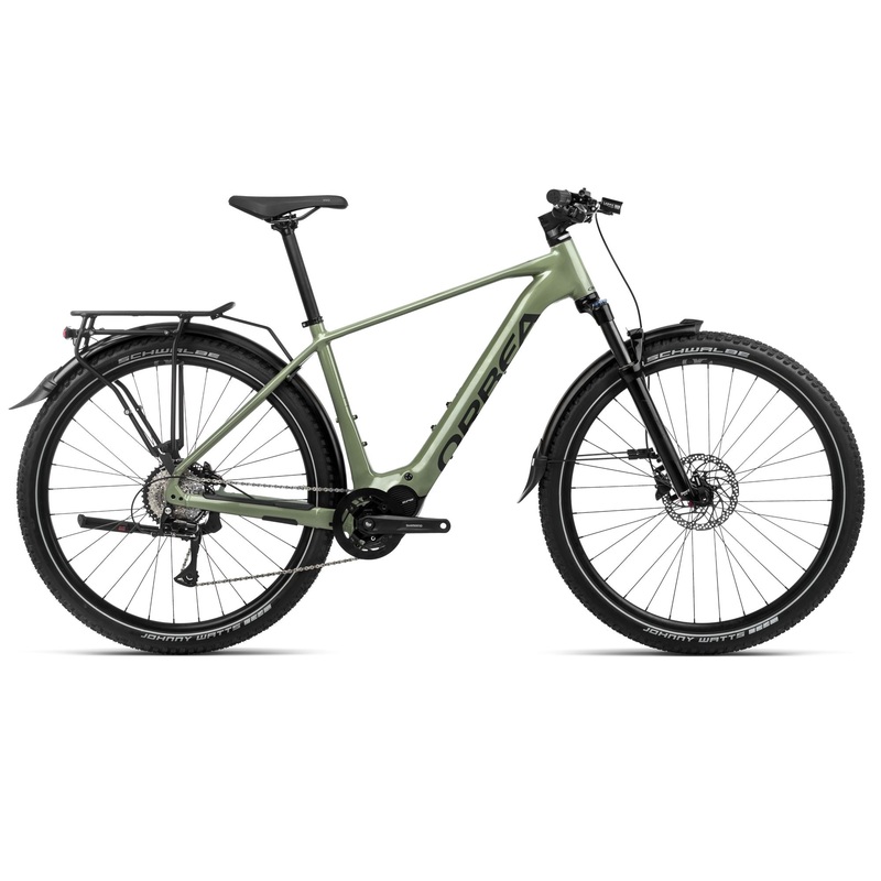2024 Orbea KEMEN SUV 40 20mph Trekking Urban E-Bikes – Large, Urban Green (Gloss) – Black (Matte)