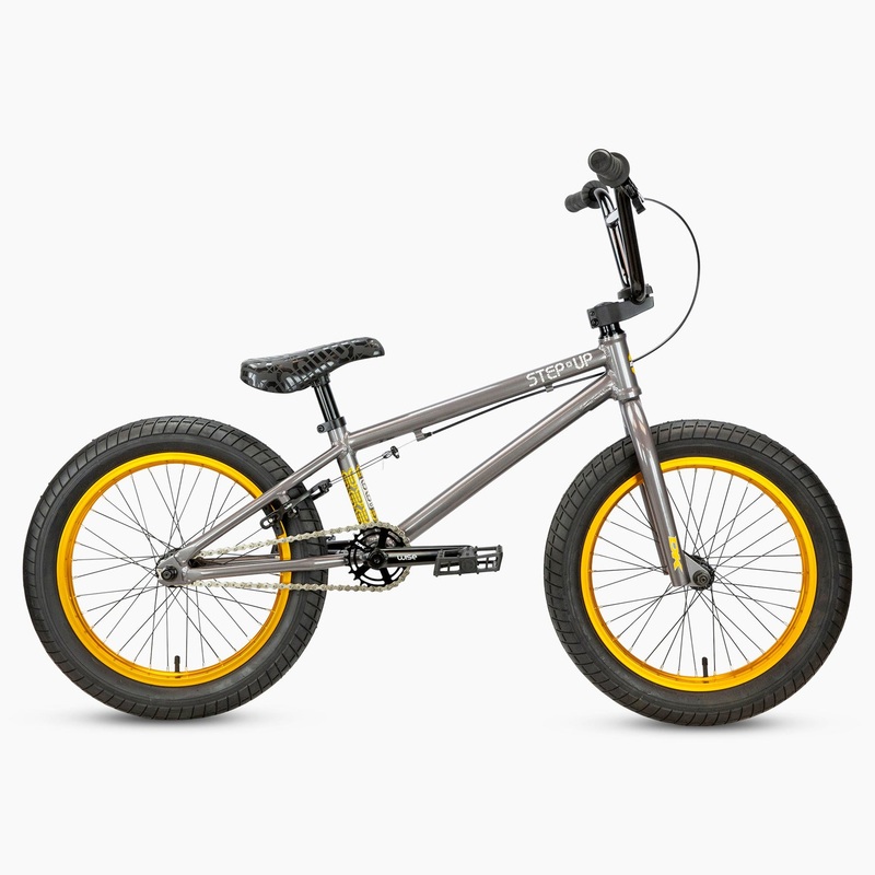 DK Step Up 18″TT BMX Bike-Charcoal