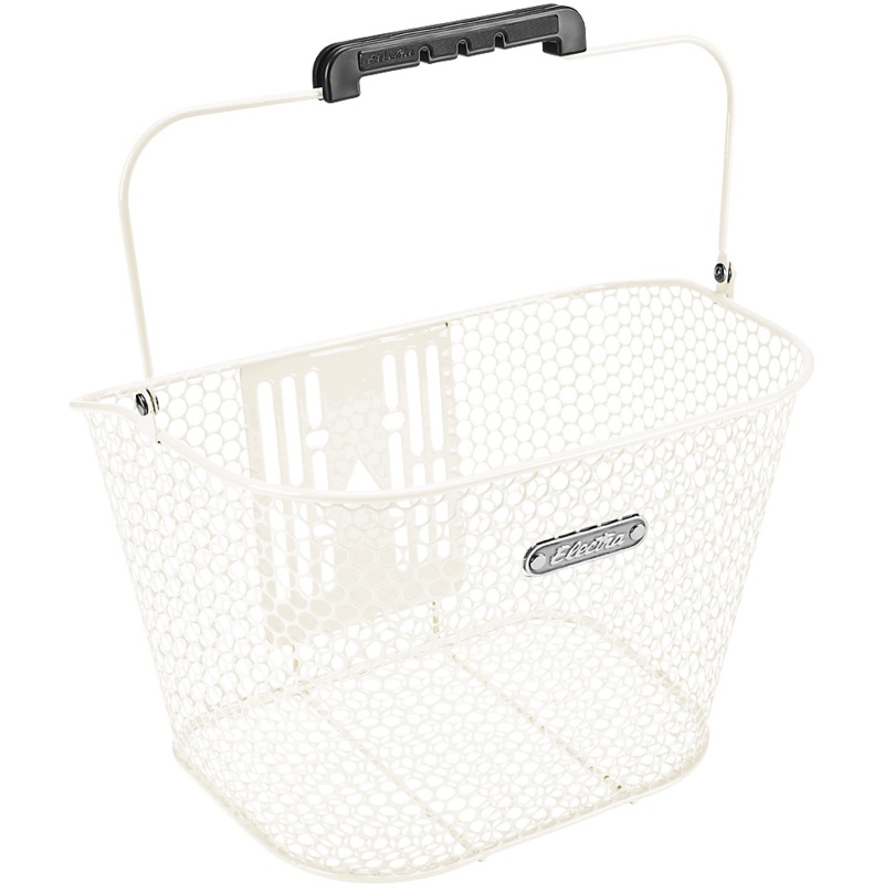 Electra Honeycomb Front QR Basket – Vanilla Cream
