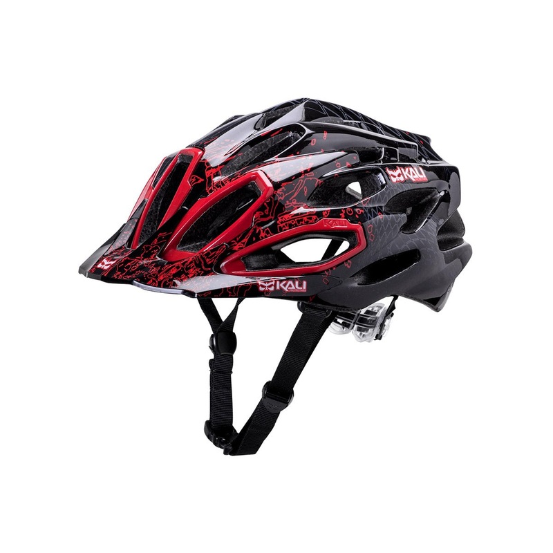 Kali Maraka Core XC Helmet – Black-Red