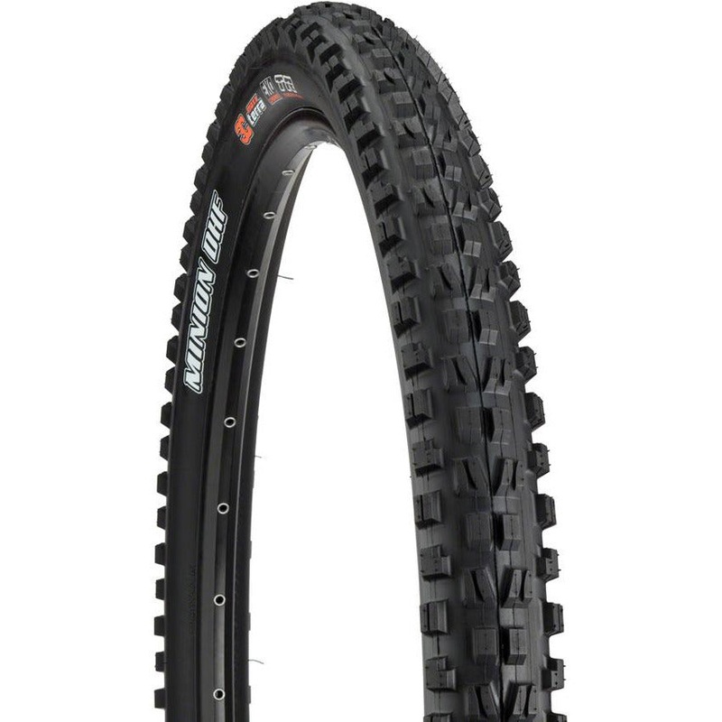 Maxxis Minion DHF Tire 27.5 x 2.5, Tubeless, Folding, Black, 3C Maxx Terra, EXO+, Wide Trail, Mountain Bike Tire