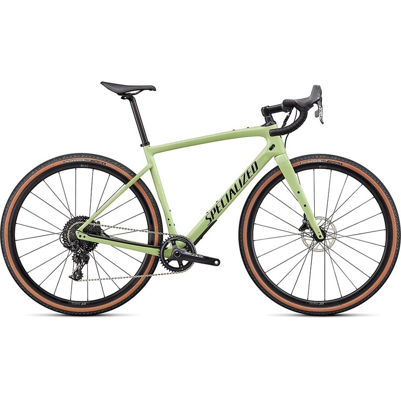 2022 Specialized diverge sport carbon bike gloss limestone/black/chrome/clean 52