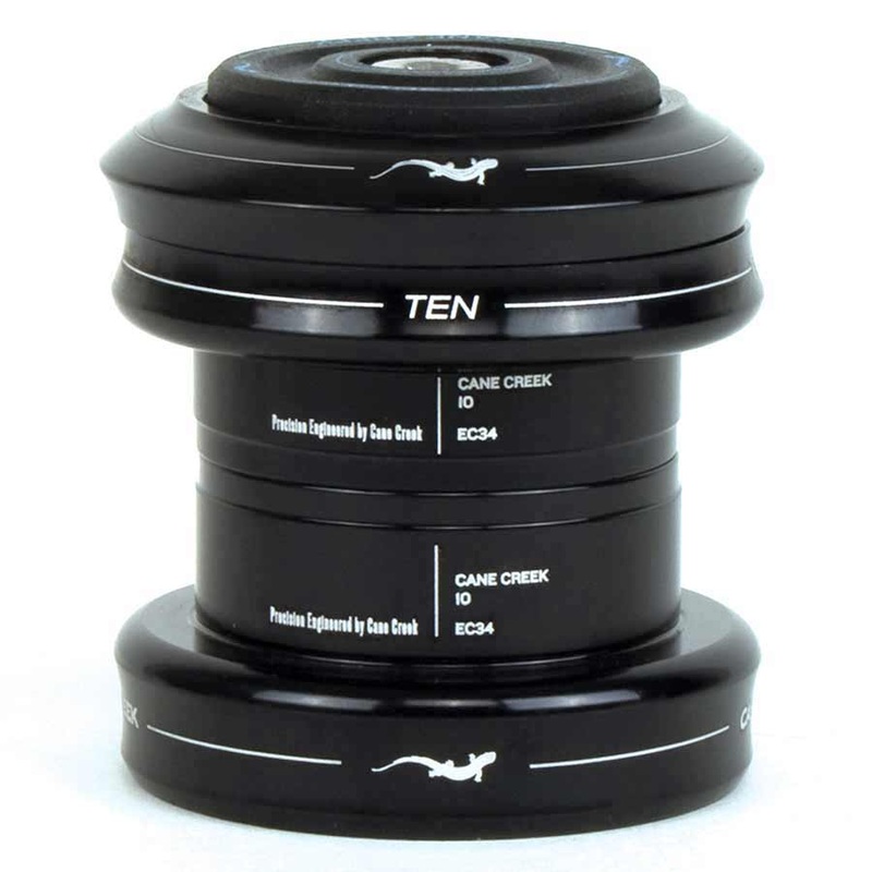 Cane Creek 10-Series Ext. Cup Set Black 1-1/8″-34mm Head-Tube EC34/28.6|EC34/30
