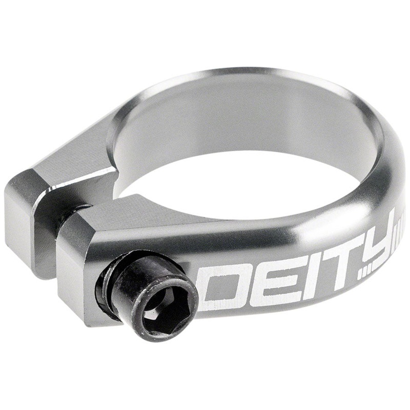 Deity Components Circuit Seatpost Clamp – Platinum