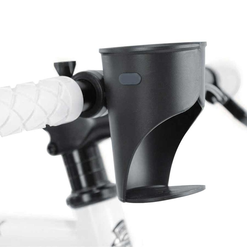 Delta Grande Beverage Holder/ Water Bottle Cage: Handlebar Mounted Black