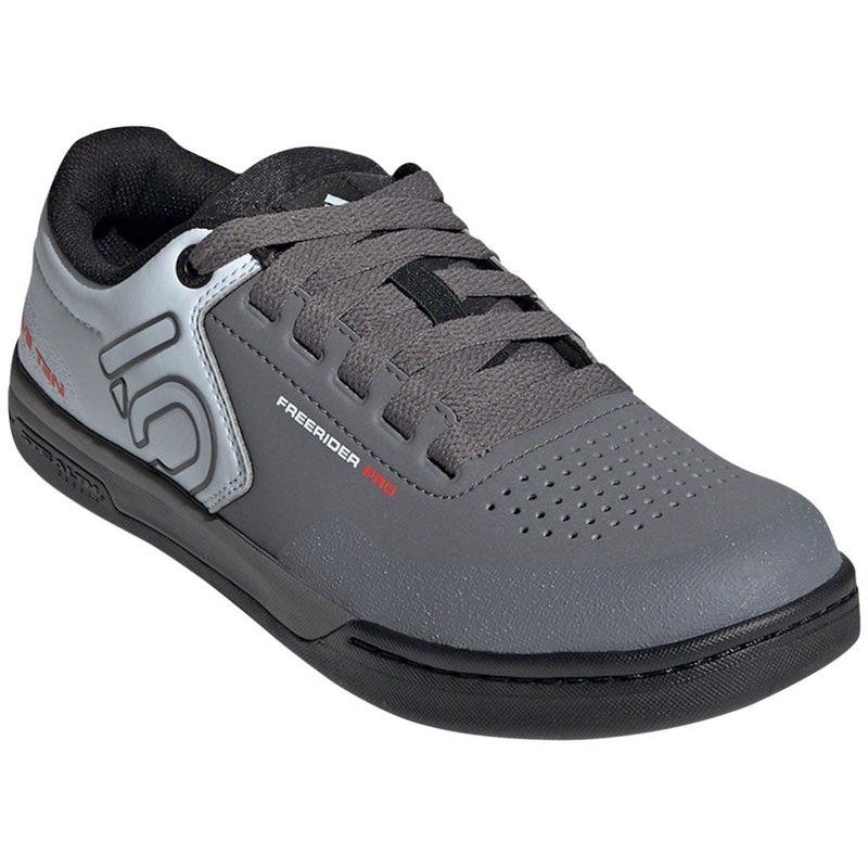 Five Ten Freerider Pro Flat Shoes – Mens Gray Five / Cloud White / Halo Blue 7.5