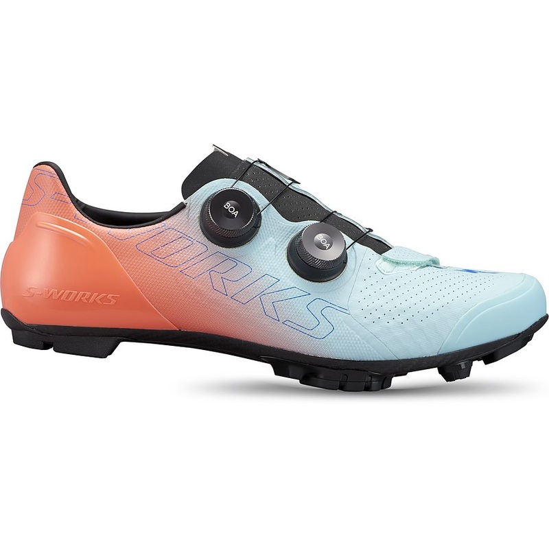 Specialized S-Works recon arctic blue/vivid coral/ sky blue 48