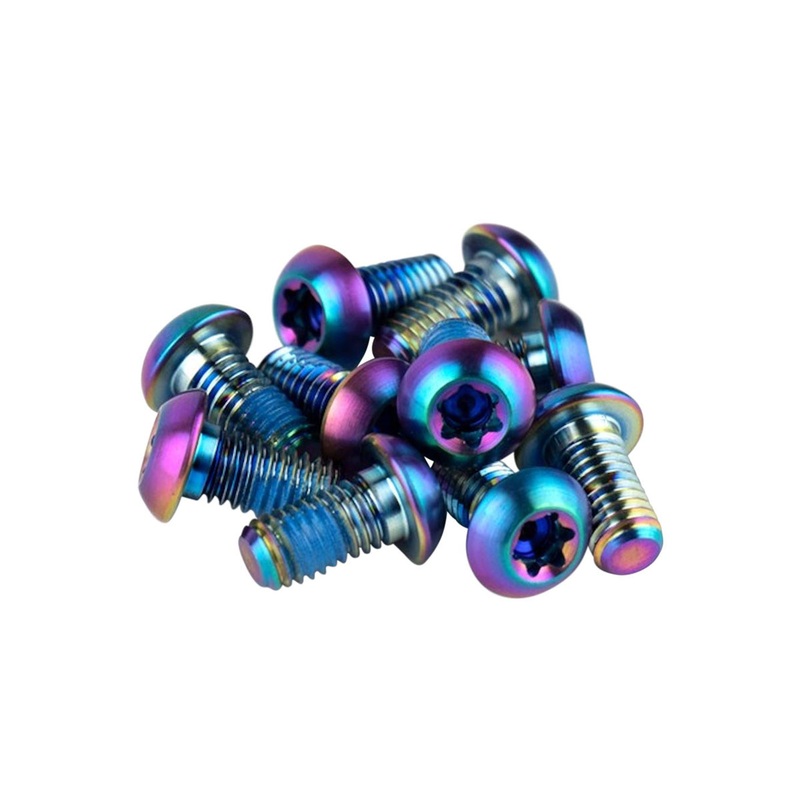 Titanium Rainbow Rotor Bolt Kit