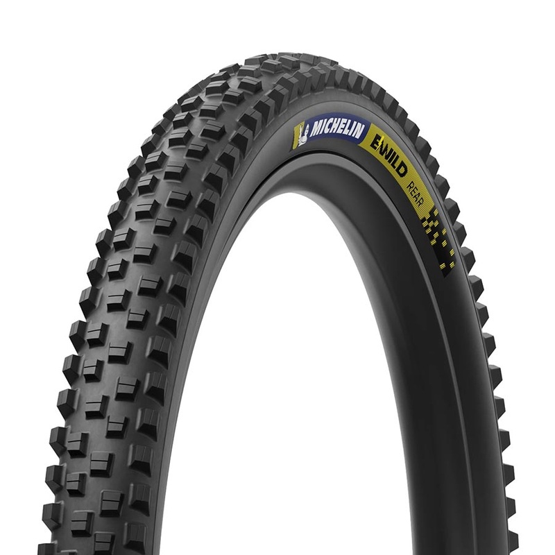 Michelin E-WILD RACING LINE Rear, Mountain Tire, 27.5”x2.60, Folding, Tubeless Ready, MAGI-X, Black 01164