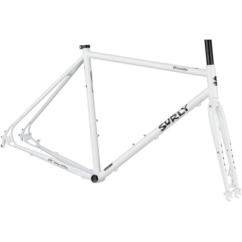 Surly Preamble Frameset – 650b Thorfrost White Small