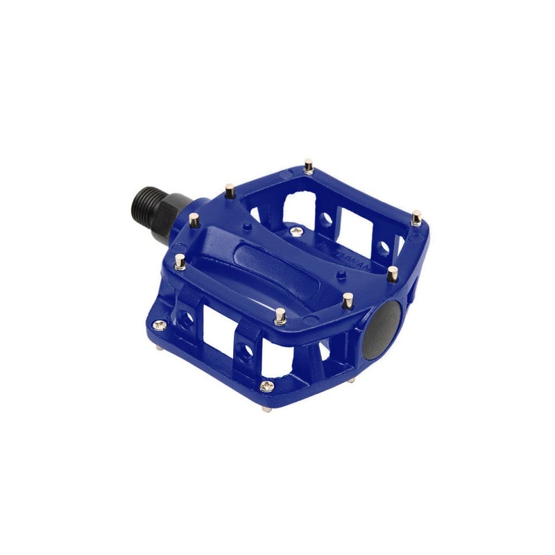 Wellgo LU-204U Mini Aluminum BMX Platform Pedals – 9/16″ – Blue