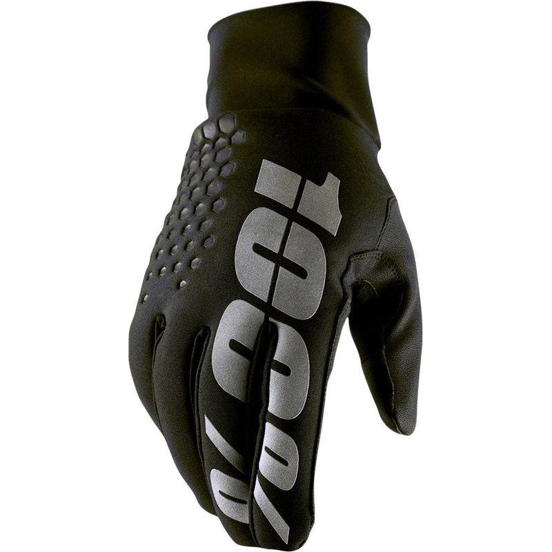 100% Hydromatic Brisker Gloves – Black Full Finger Small