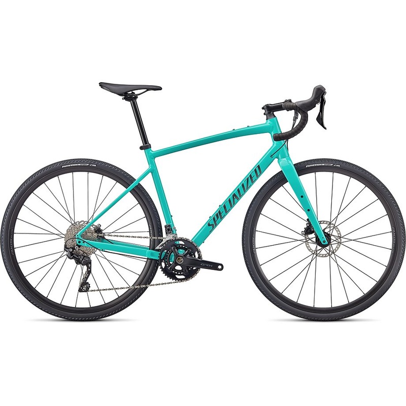 2024 Specialized diverge e5 elite bike gloss lagoon blue/smoke/chrome/clean 58
