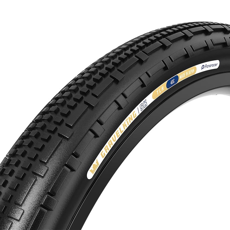 Panaracer GravelKing SK Tire – 700 x 40 Tubeless Folding Black