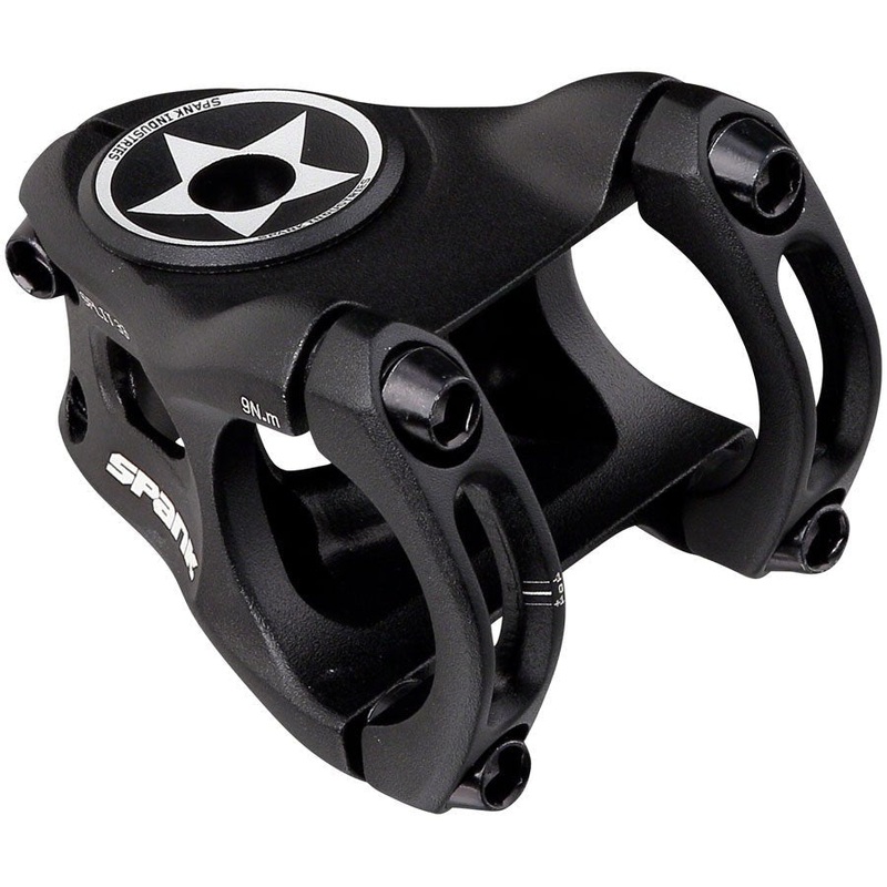 Spank Split Stem – 33mm Length – 31.8mm Clamp – Black
