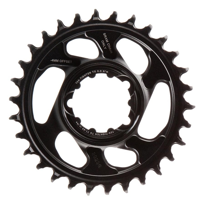 SRAM Eagle X-SYNC 2 Direct Mount Chainring – 30t Direct Mount -4mm Offset Lunar/Polar Grey