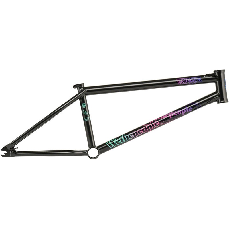 We The People Trigger BMX Frame – 21.25″ TT Black
