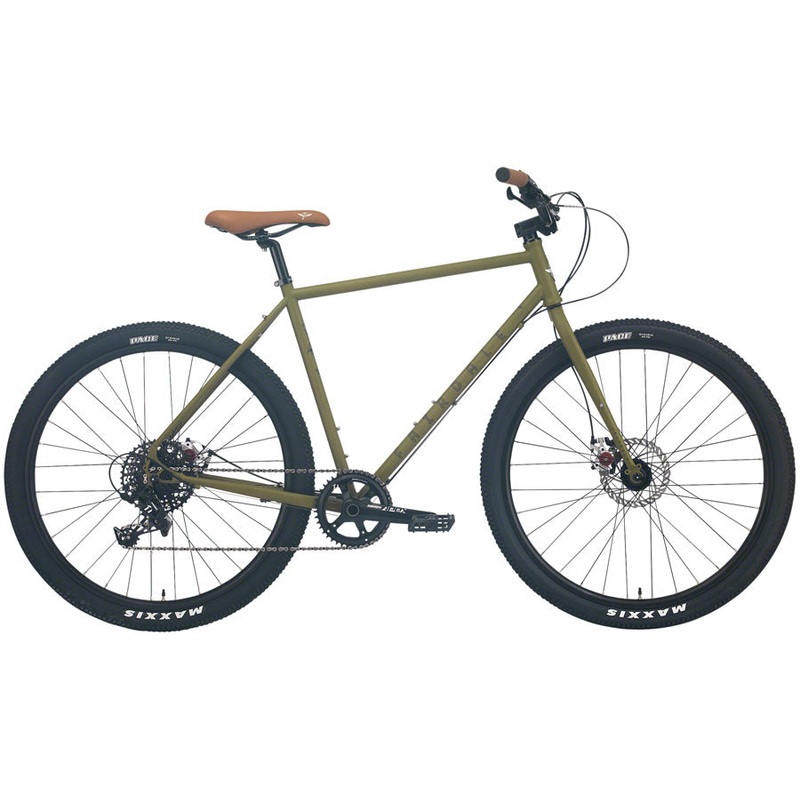 2023 Fairdale Weekender Nomad MX City Bike – Large, Green, SRAM