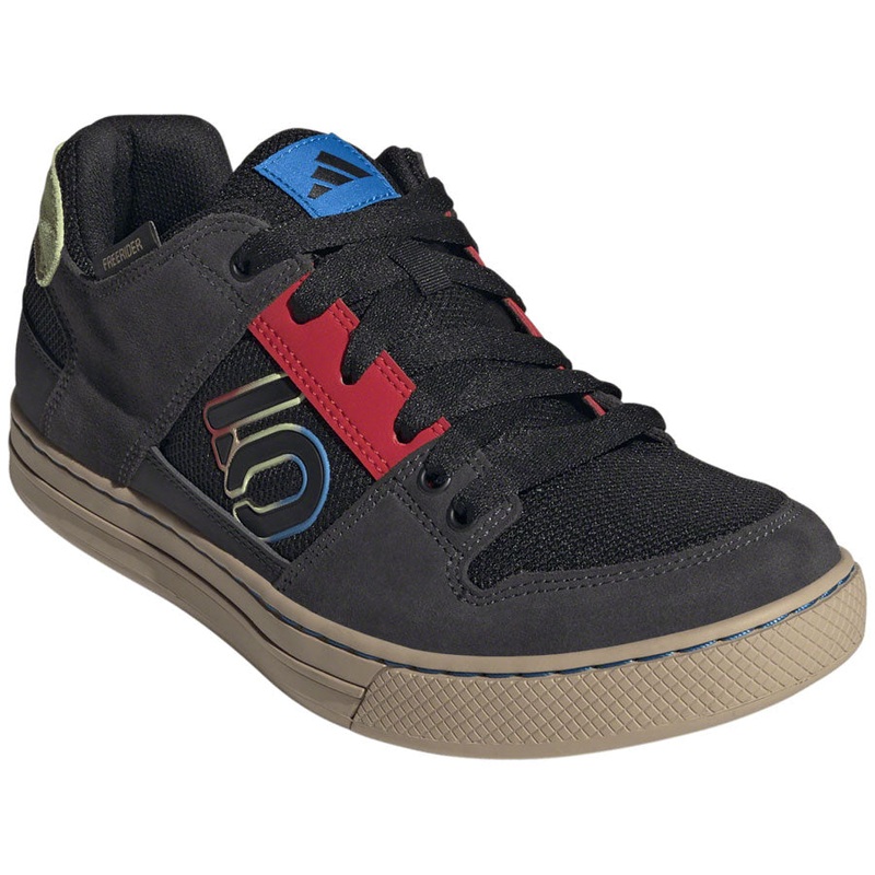 Five Ten Freerider Flat Shoes – Mens Core Black/Carbon/Red 6.5