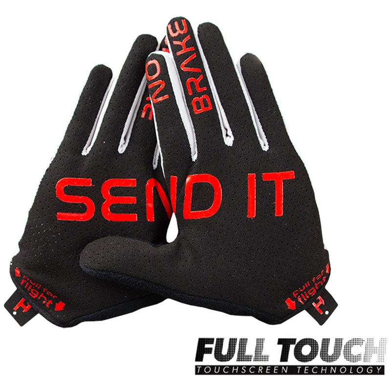 Handup Vented Gloves – Shuttle Runner White Full Finger Medium
