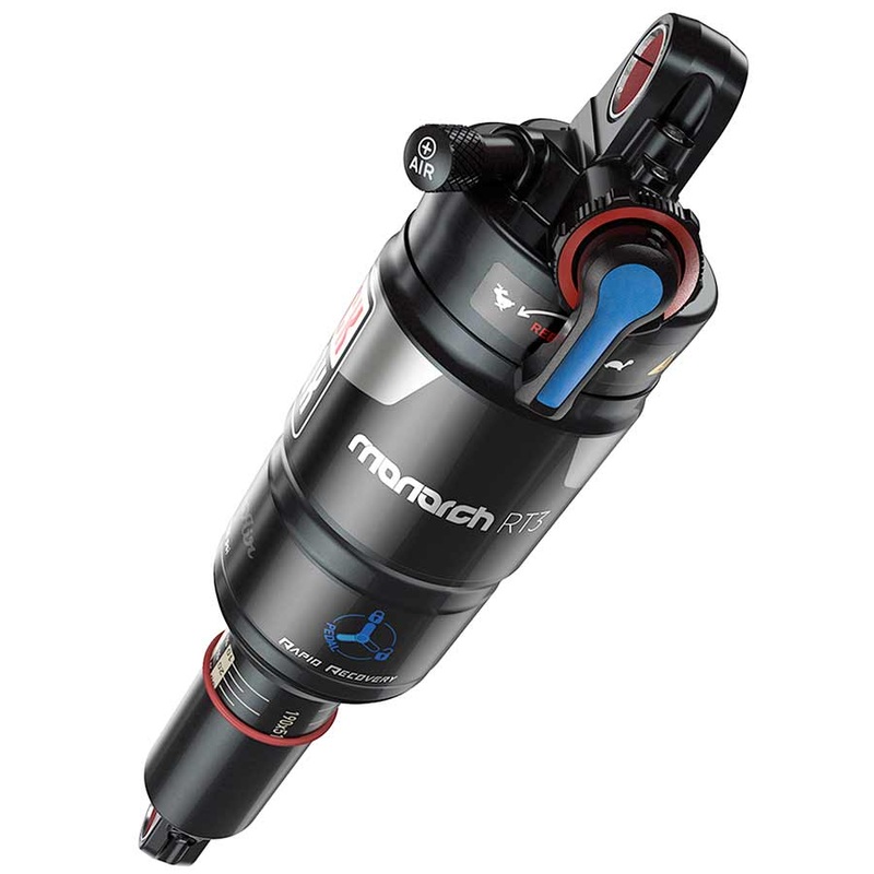 RockShox Monarch RT3 Rear Shock – Autosag 7.75×1.90″ 197x48mm Fits 2016-2017 Stumpjumper 27.5″/29″ Ryhme 27.5″/27.5″+ Fast BLK D1