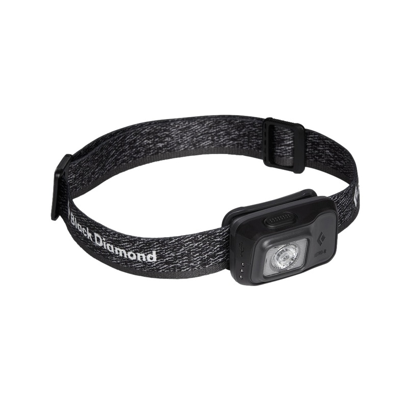 Black Diamond Astro 300 Headlamp – Graphite: Versatile Design with One Lens and One Switch