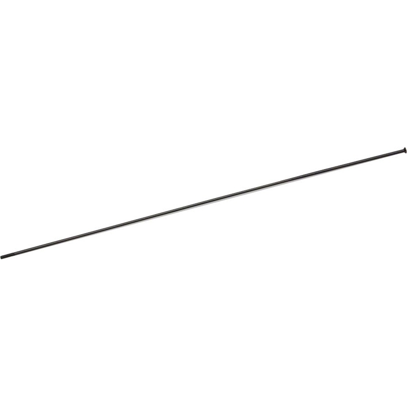 DT Swiss Competition Spoke: 2.0/1.8/2.0mm, 256mm, Straight Pull, Black, Box of 20