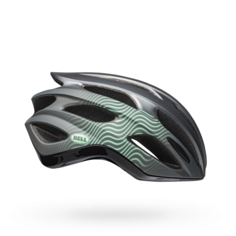 Bell Formula MIPS Road Helmet – Tsunami Matt-Gloss Gunmetal-Mint-Black – 2019