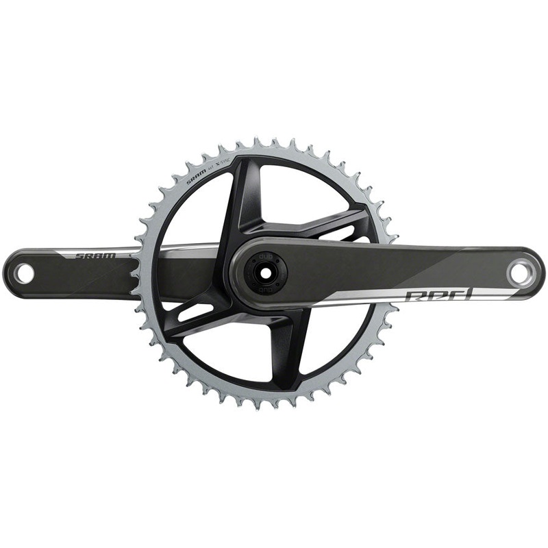 SRAM Red 1 AXS DM Crankset Speed: 12 Spindle: 28.99mm BCD: Direct Mount 46 DUB 170mm Black Road