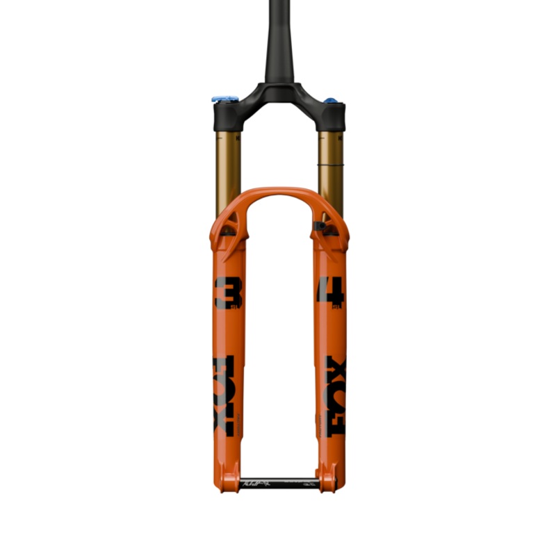 2026 FOX 34 FLOAT SL Kashima Factory Suspension Fork – 29in, 120 mm, Kabolt SL 110, 44 mm Offset, Shiny Orange, Grip SL
