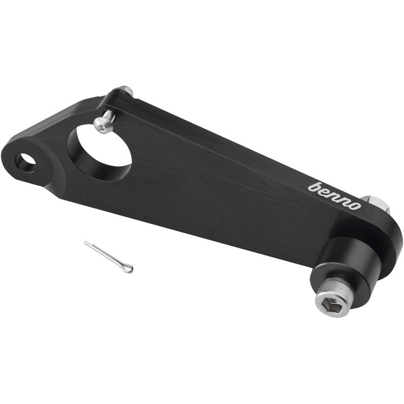 Benno Trailer Adapter QR Mount – Long, Fits Boost EVO 1,2,3,4, Black