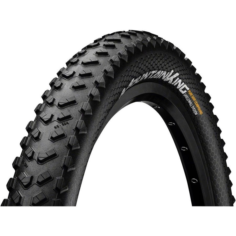 Continental Mountain King Tire – 27.5 x 2.30, Tubeless, Folding, PureGrip Shield Wall System, E25