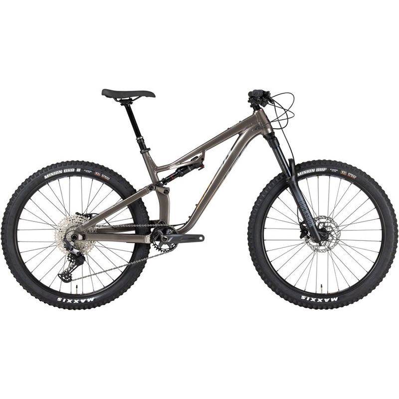 Salsa Rustler Deore 12 Bike – 27.5″, Aluminum, Gray, Large
