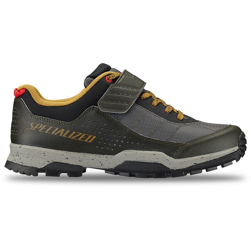 Specialized rime 1.0 shoe dark moss green/harvest gold 39