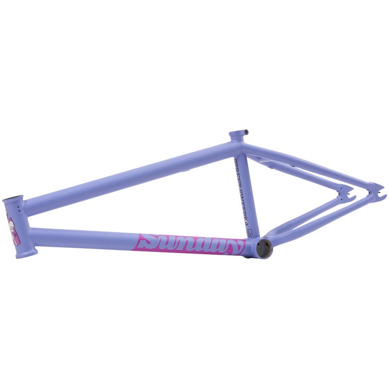 Sunday Street Sweeper BMX Frame – 20.5″ TT Blue/Lavender