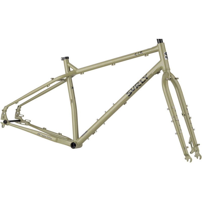 Surly ECR Frameset – 29+ Steel Tank Green X-Large