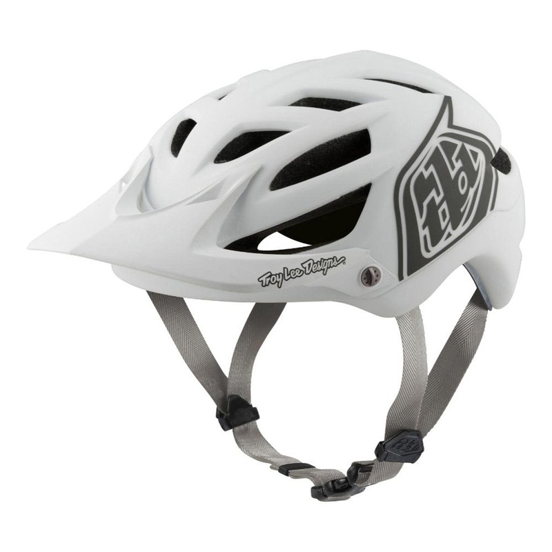 Troy Lee Designs A1 MIPS MTB Helmet – Classic – White – 2018