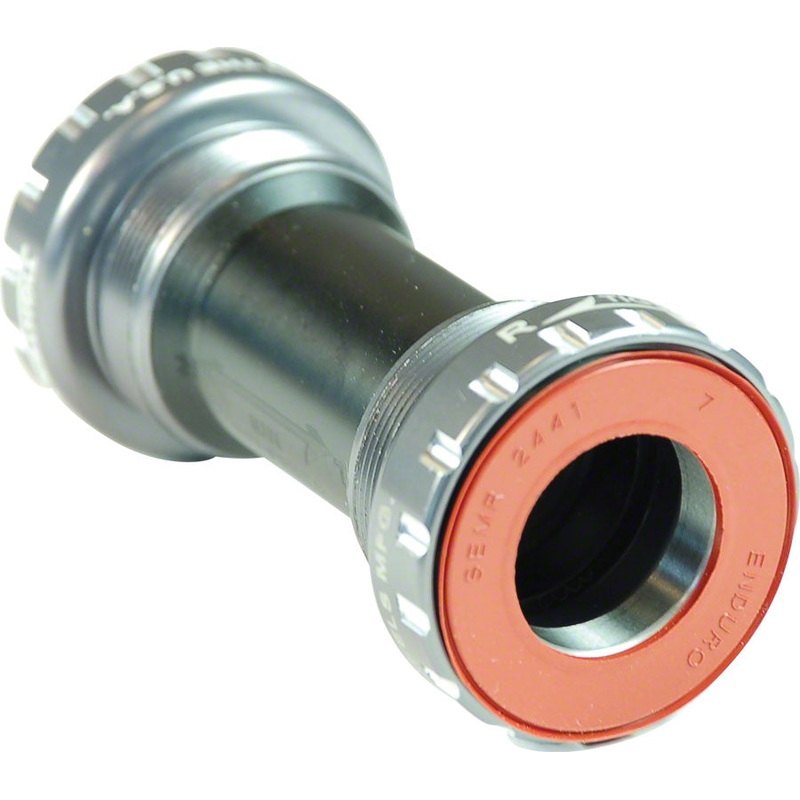 Wheels Manufacturing BSA Bottom Bracket – Shimano Road, Angular Contact Bearings, Gray Cups