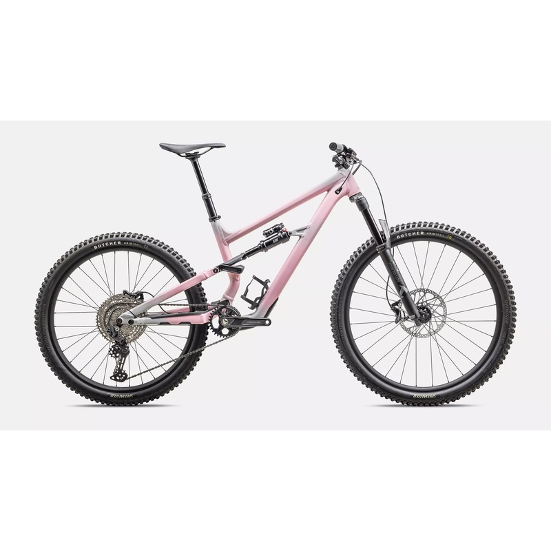 2025 Specialized status 140 2 bike satin cool grey / desert rose / black s4